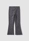 Girls&rsquo; grey skinny organic cotton leggings with heart print_1