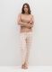 Beige pure cotton pyjamas regular fit_0
