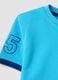 Boys&rsquo; light blue pure organic cotton T-shirt with print_3