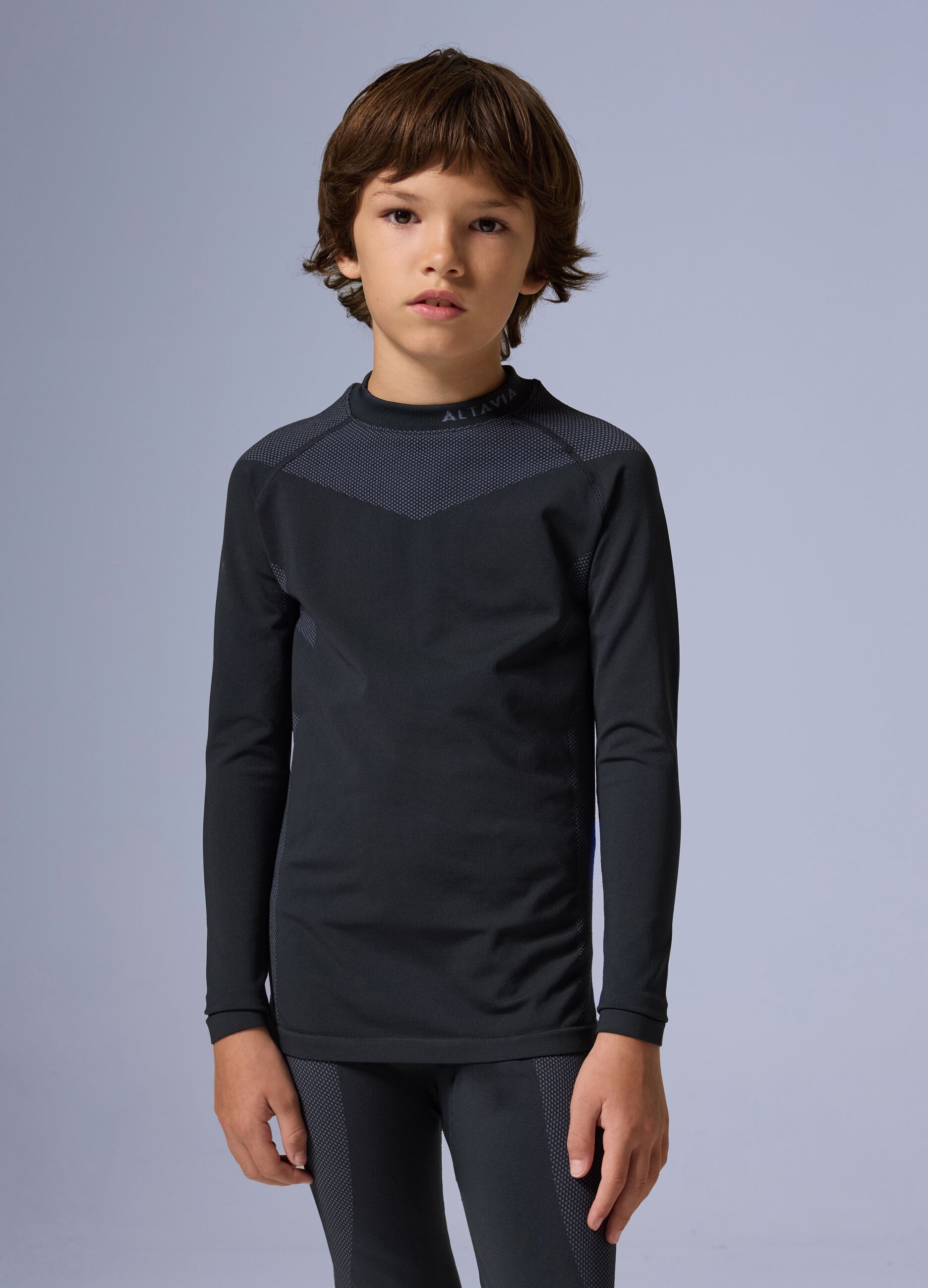 Seamless Long Sleeve Thermal T-shirt ALTAVIA WITH DEBORAH COMPAGNONI