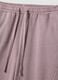 Pink wide leg pure cotton jogger trousers_1