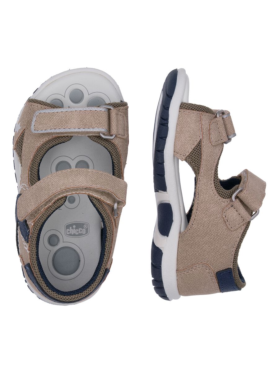 Sandali multicolor con chiusura a strappo per bambini_1