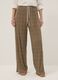 Brown maternity trousers relaxed fit_1
