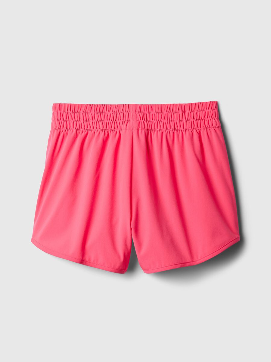 Solid colour sports shorts_4