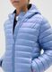 Girls' Blue Winter Jacket with Hood and Zip_3