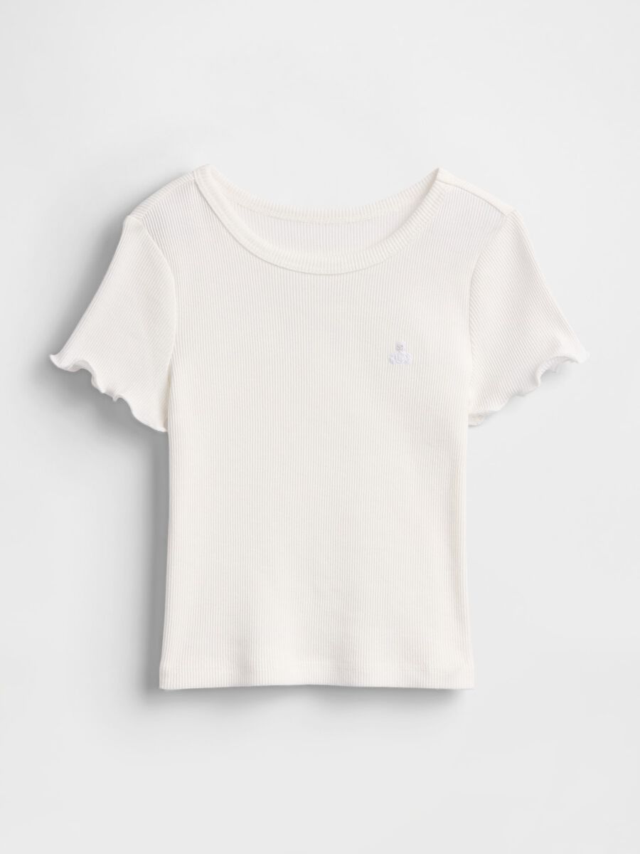 White Short-Sleeve T-shirt_0