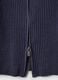 Full-Zip Ribbed Knit Twilight Blue_2