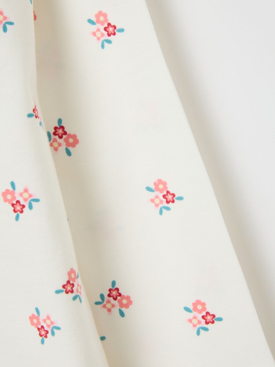 Girls' White Stretch Cotton Polo Regular Fit_3