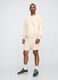 Beige cotton blend shorts from Gap_0