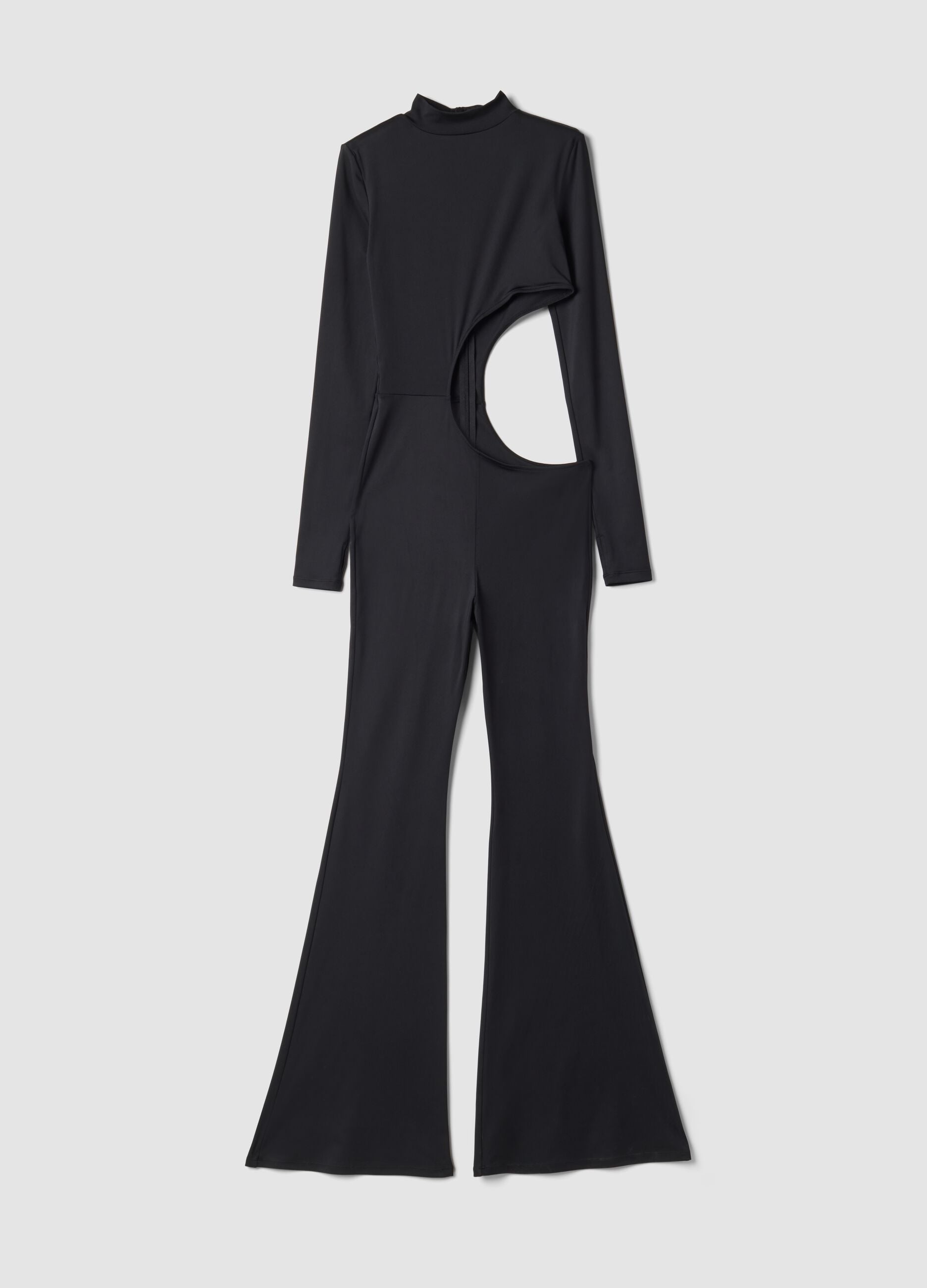 Cut-Out Bodysuit Black