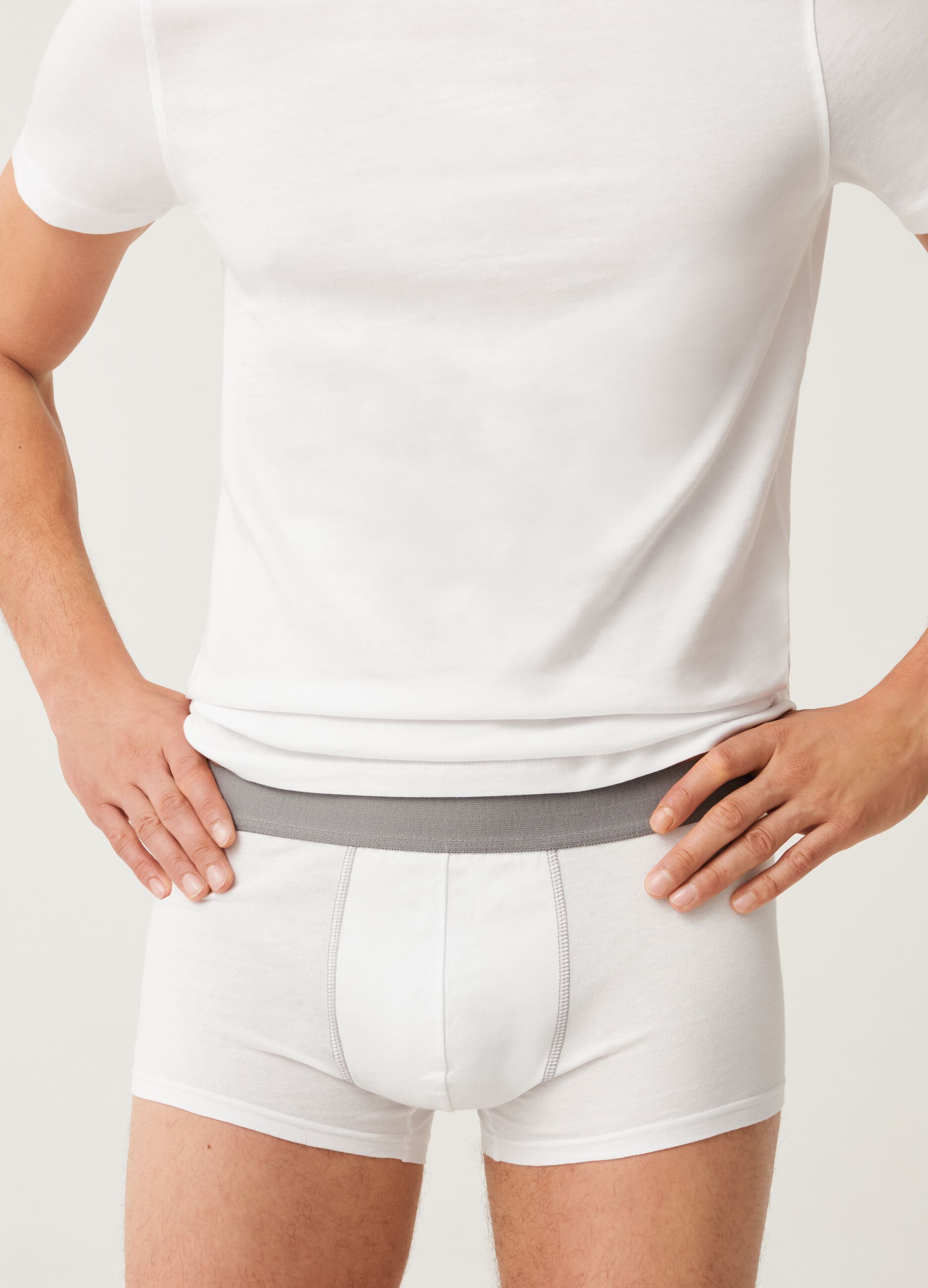 Five-pack boxer shorts in cotton