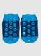 Child's Non-Slip Blue Cotton Socks_2