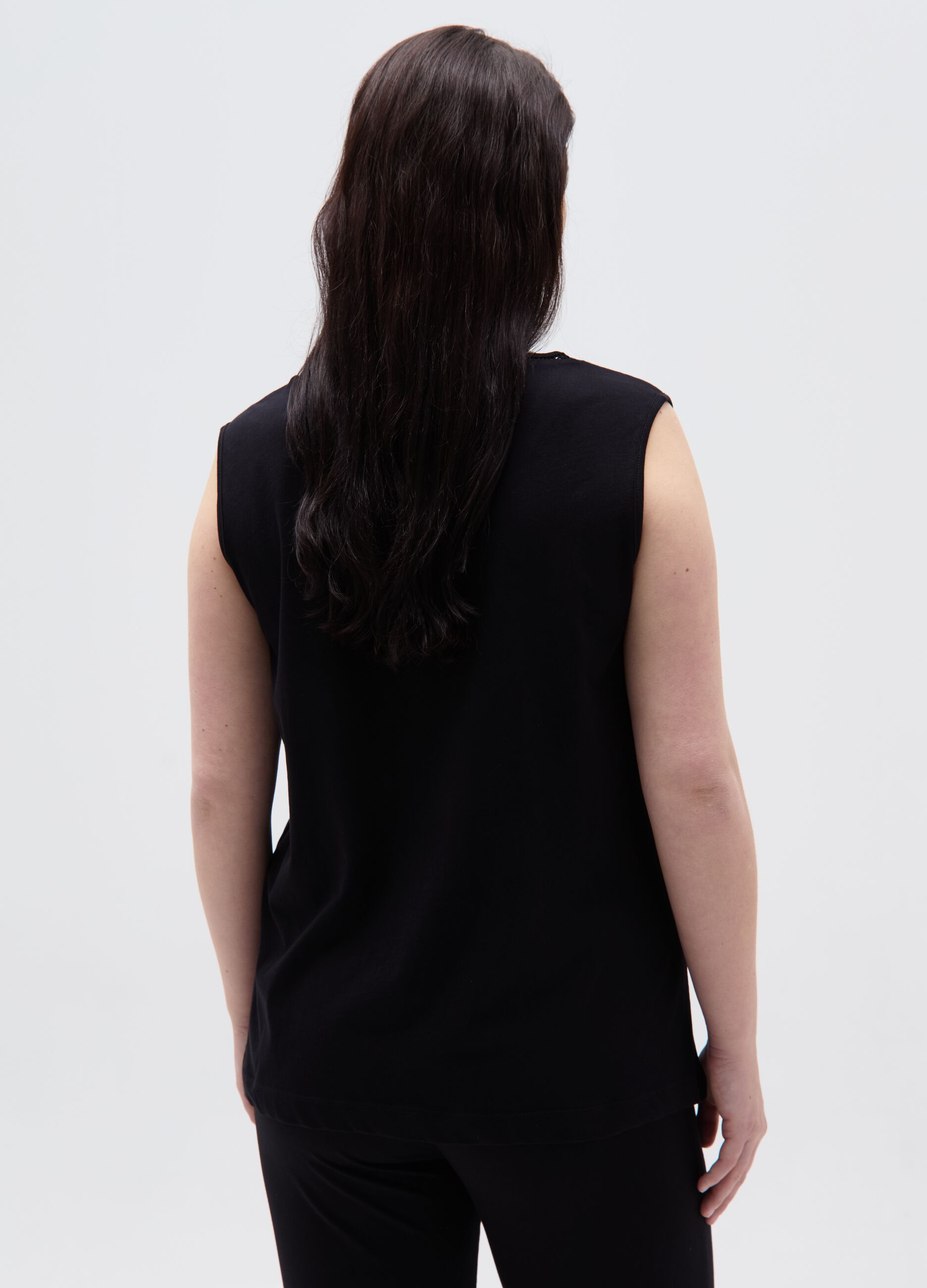 Tank top Essential con scollo a V Curvy
