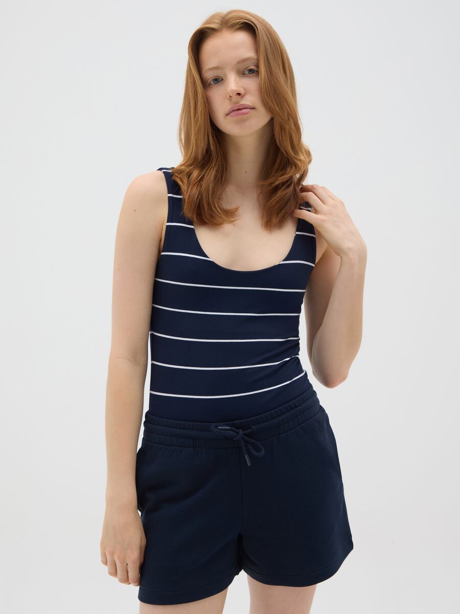 Women's cotton multicolor regular fit bodysuit_0