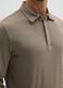 Green cotton blend polo regular fit_3
