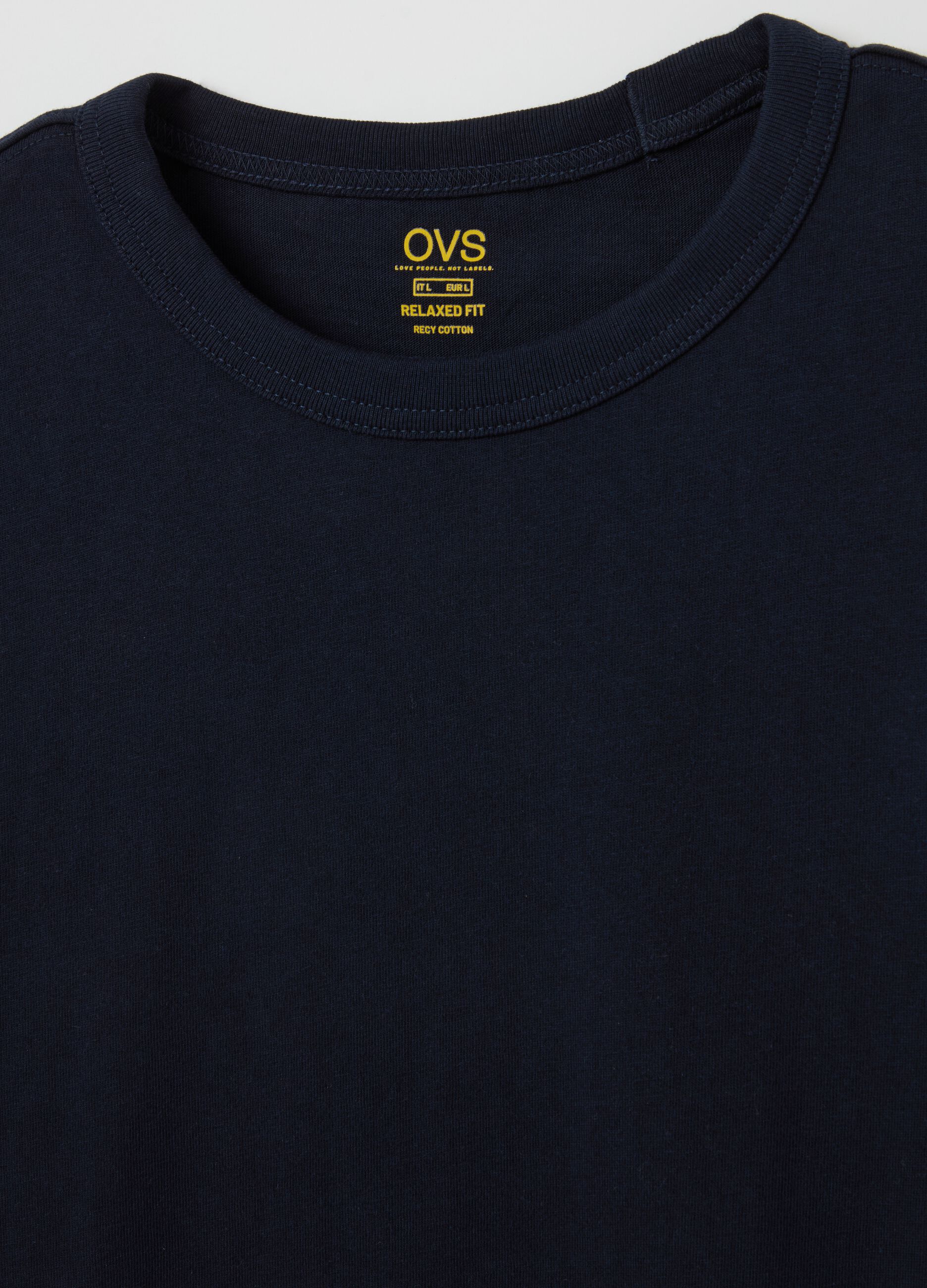Relaxed-fit T-shirt with round neck