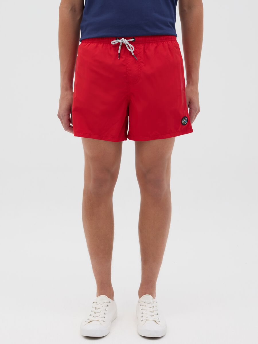 Maui Red Swim Shorts_1