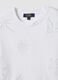 White pure cotton T-shirt with broderie anglaise embroidery, regular fit_1