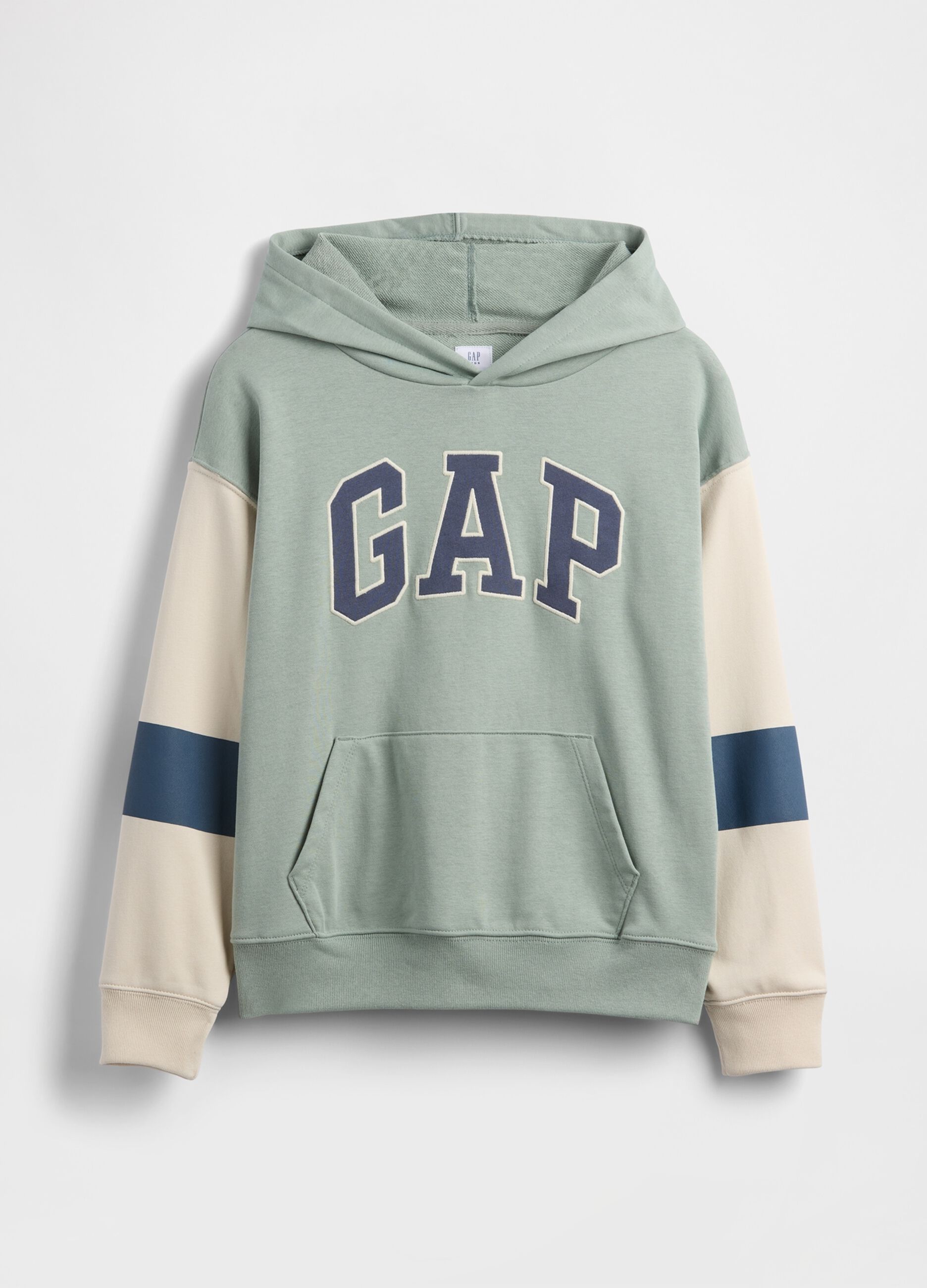 Kid's multicolour cotton-blend sweatshirt regular fit with logo