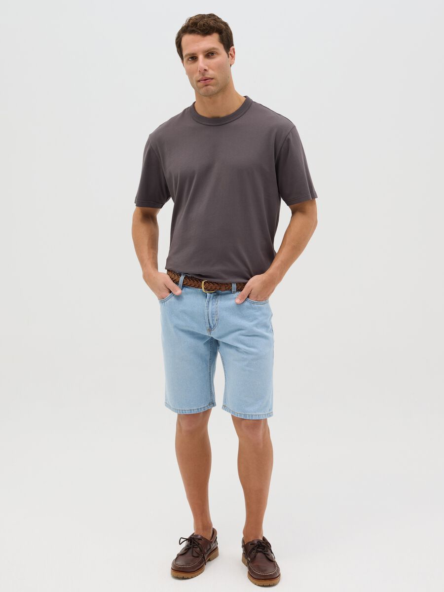 Grey Cotton T-shirt_1