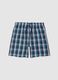Men's multicolour pure cotton regular fit pyjama shorts_4