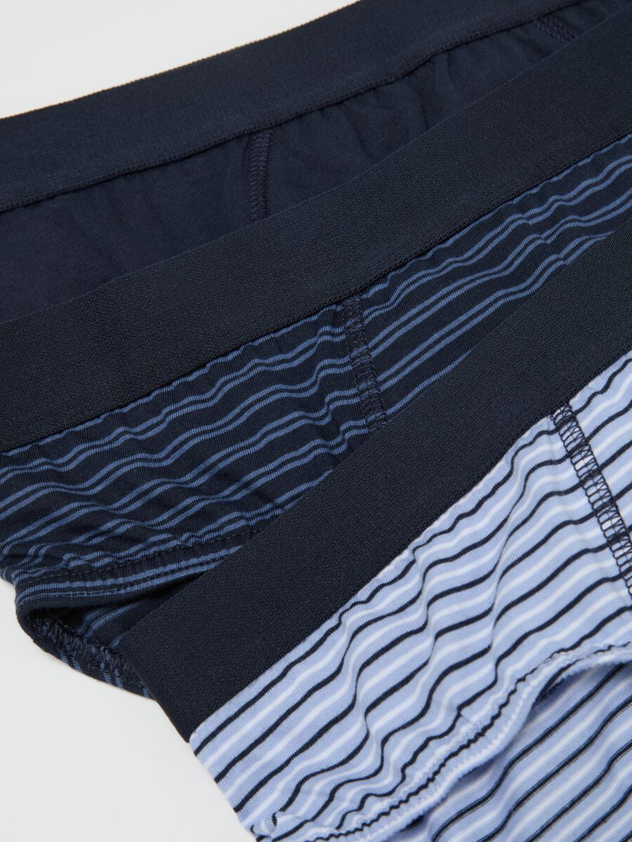 Five-pack striped cotton briefs_5