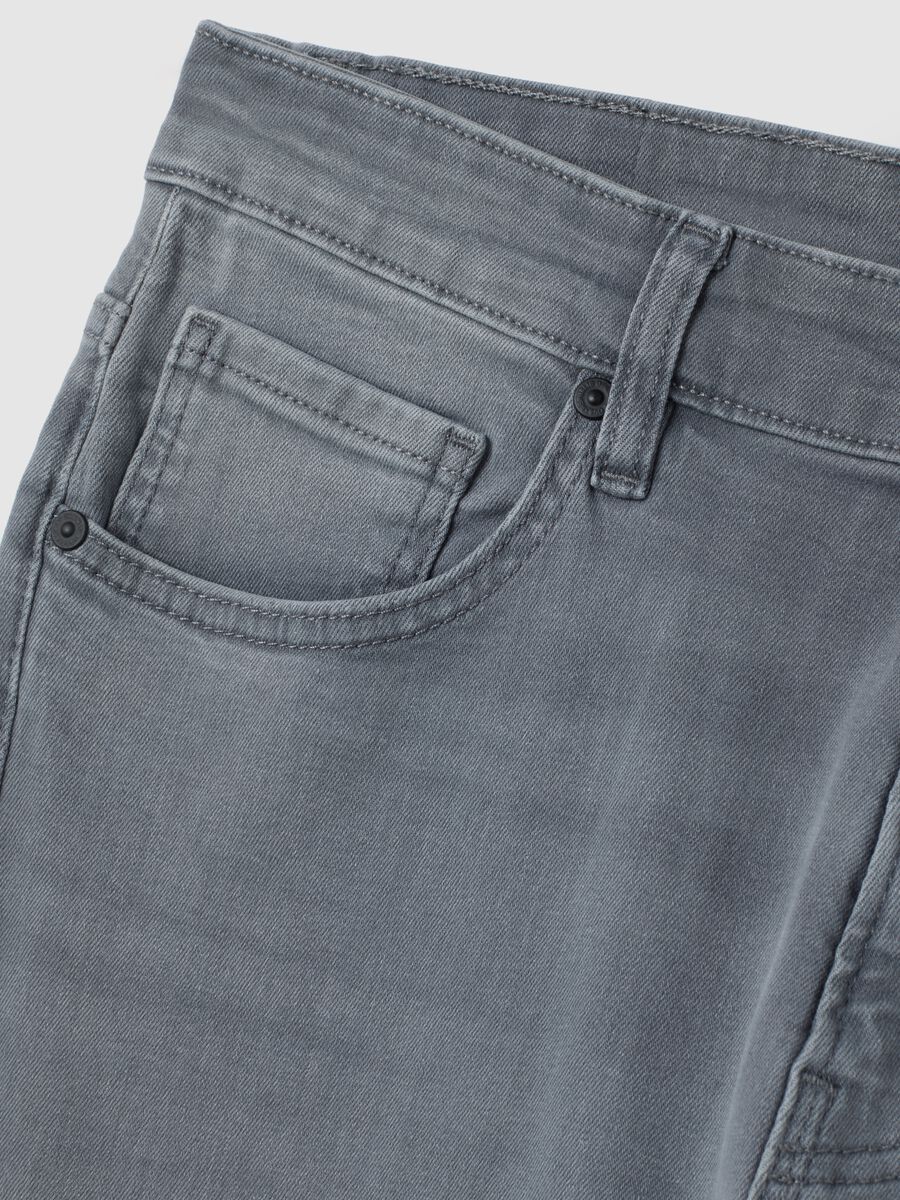 Grey stretchy cotton skinny fit jeans_5