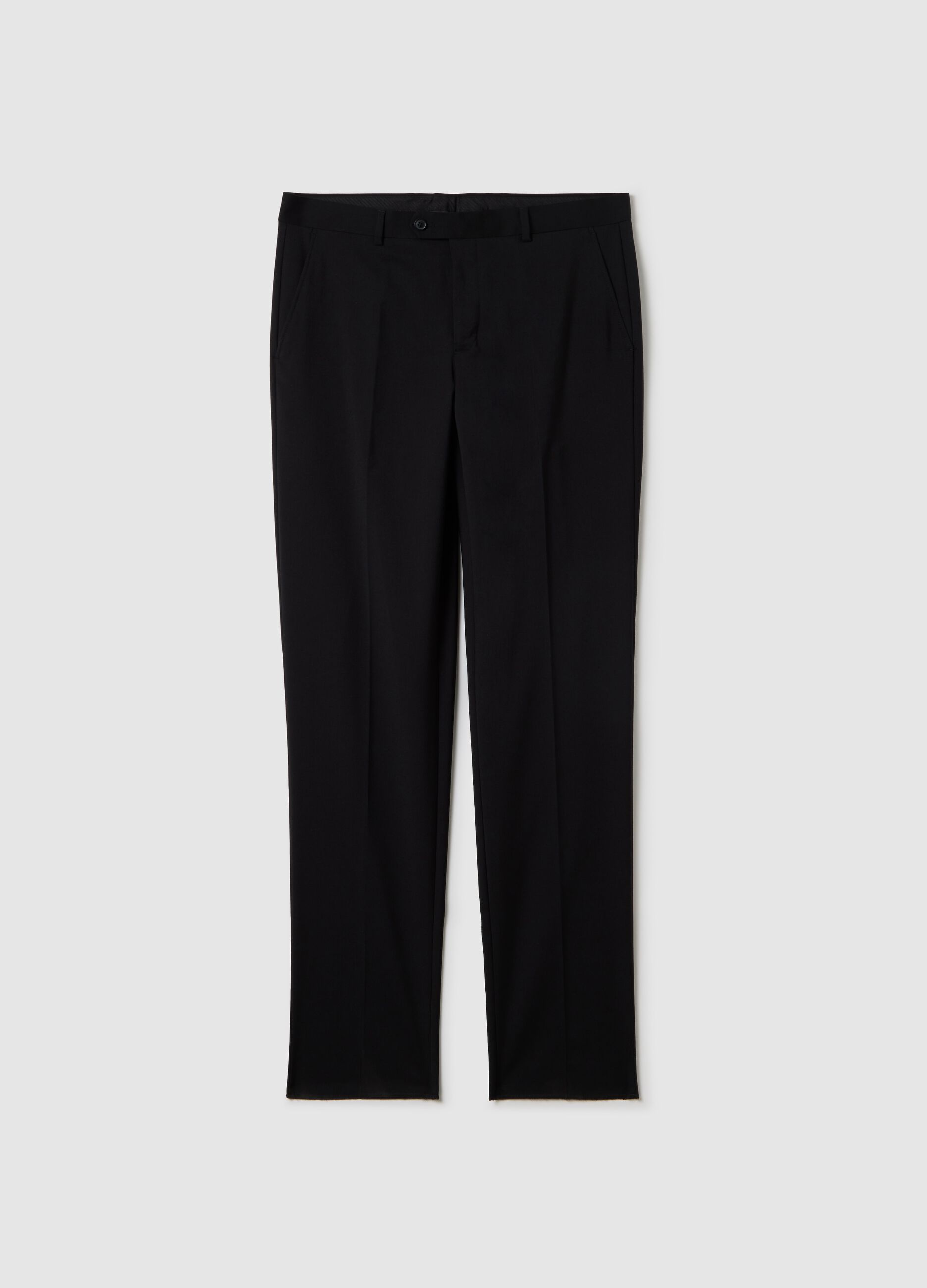 Elegant slim-fit trousers