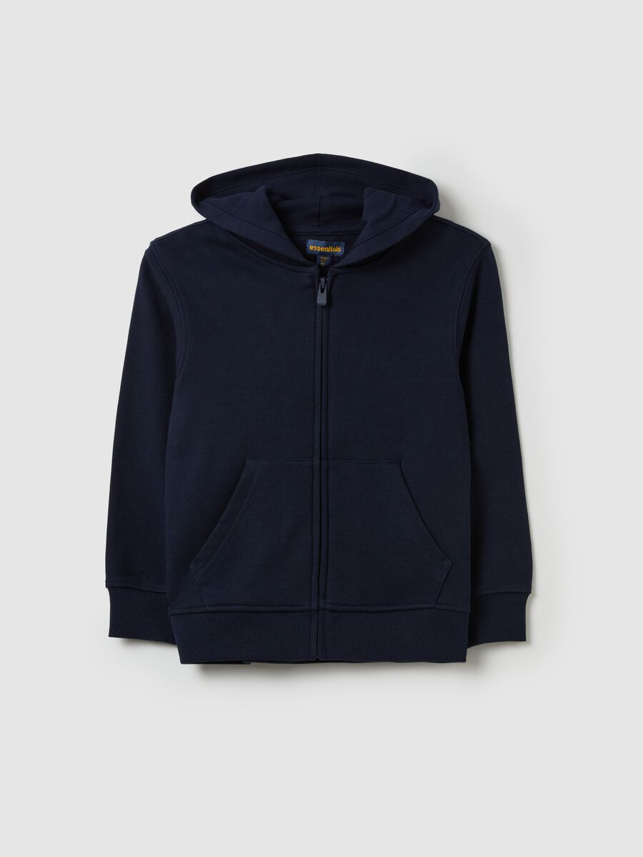 French terry full-zip hoodie_0