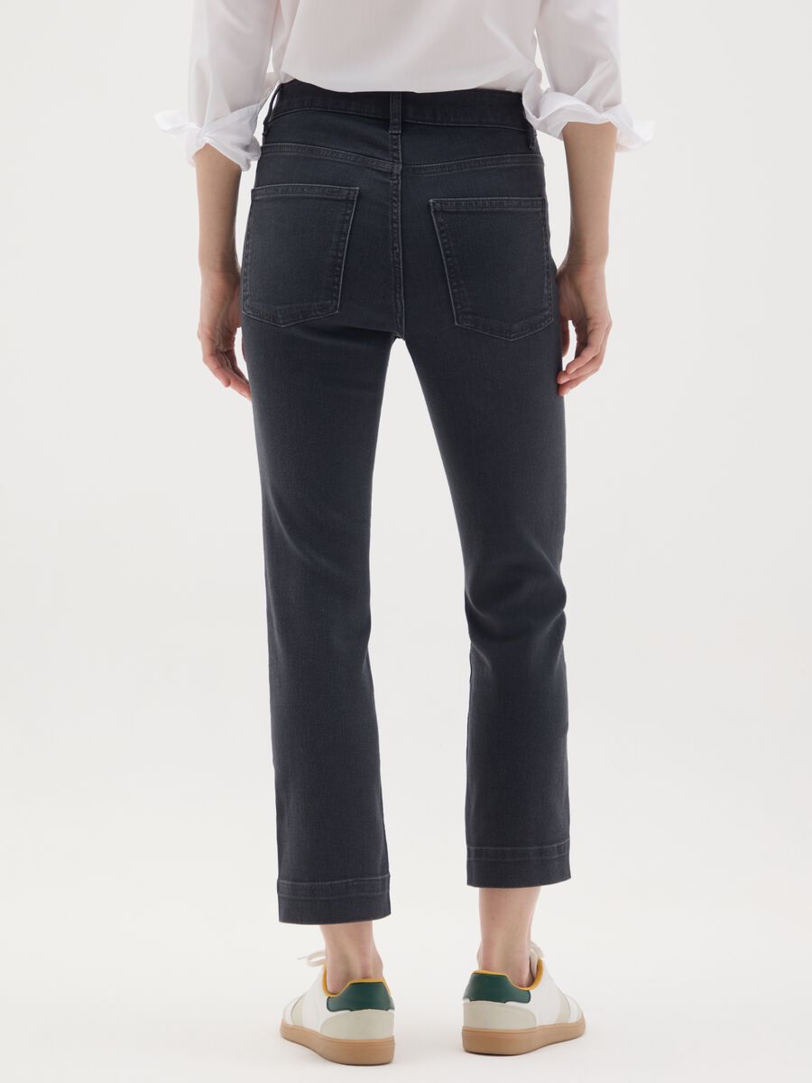 Jeans in denim nero slim fit_2