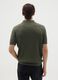 Pure Cotton Green Regular Fit Polo_3