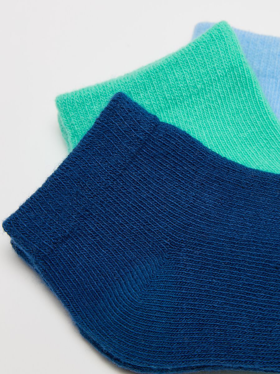 Five-pair pack short stretch socks_1