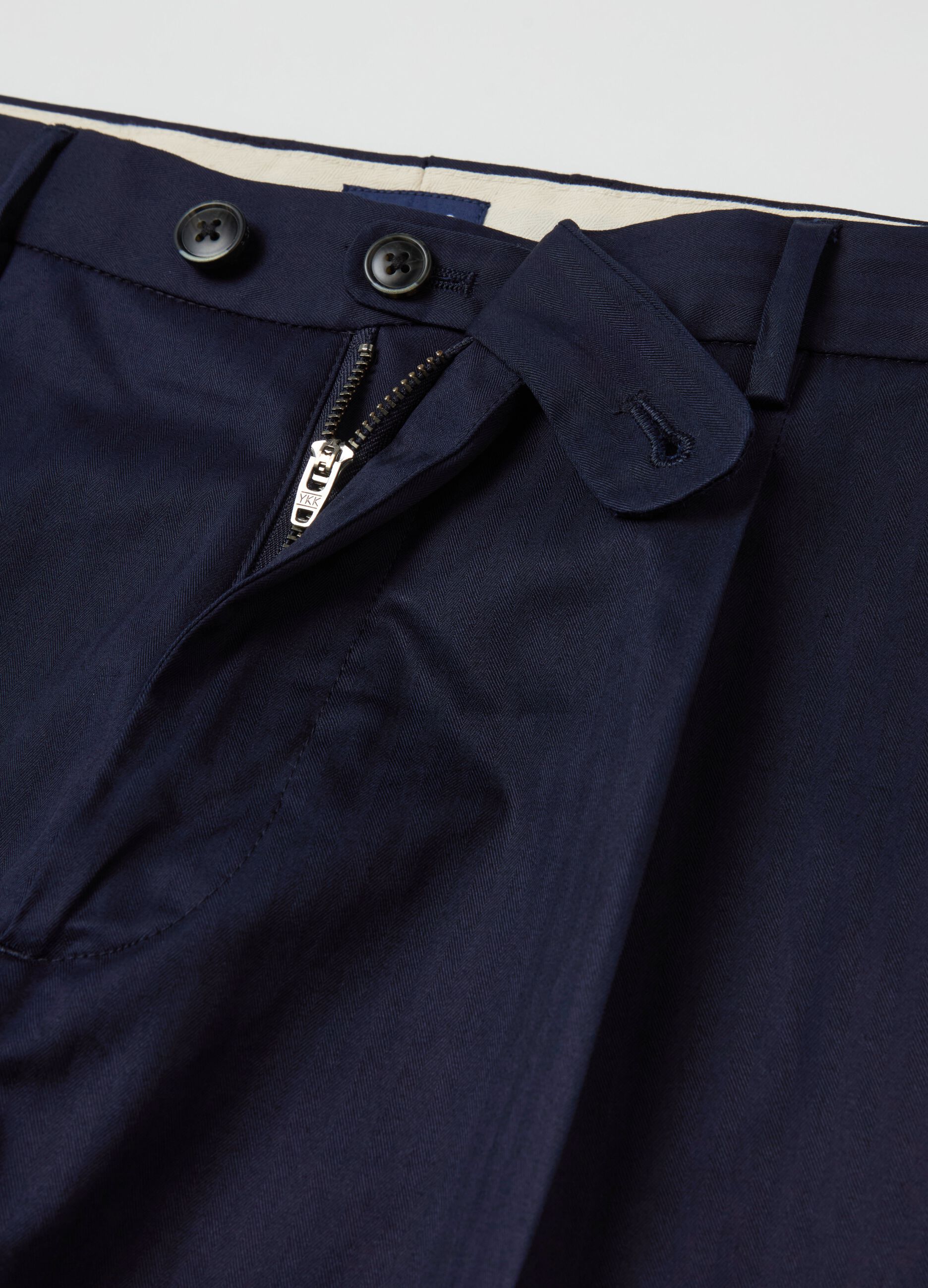 Pantaloni chino in cotone stretch