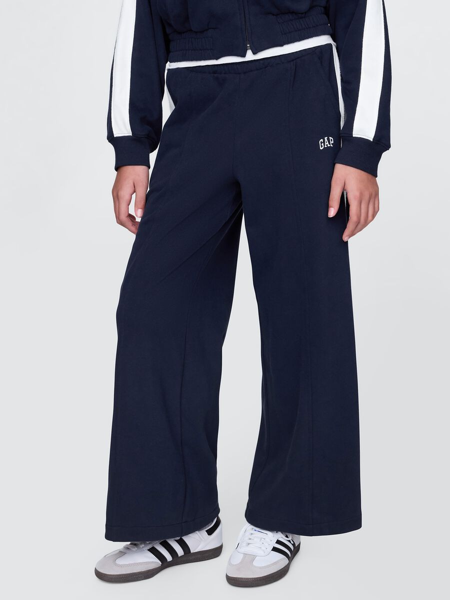 GAP Kids Blue Wide Leg Trousers_1
