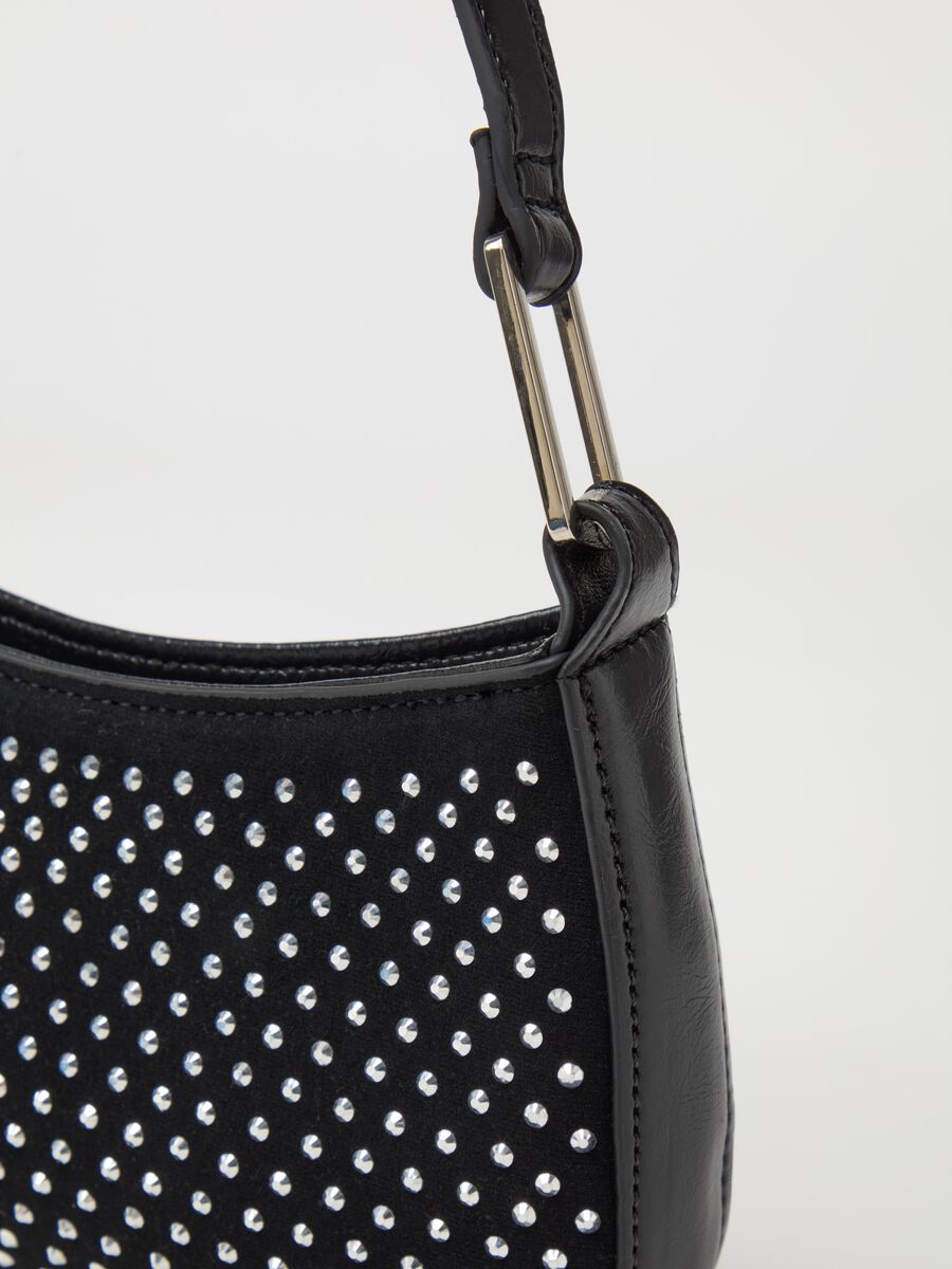 Hobo bag with diamantés_1