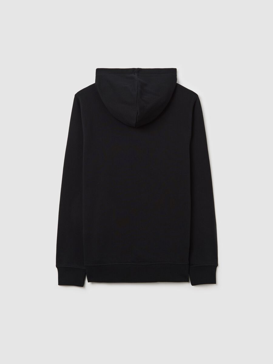 French terry sweatshirt with "Skate it OFF" and hood_4