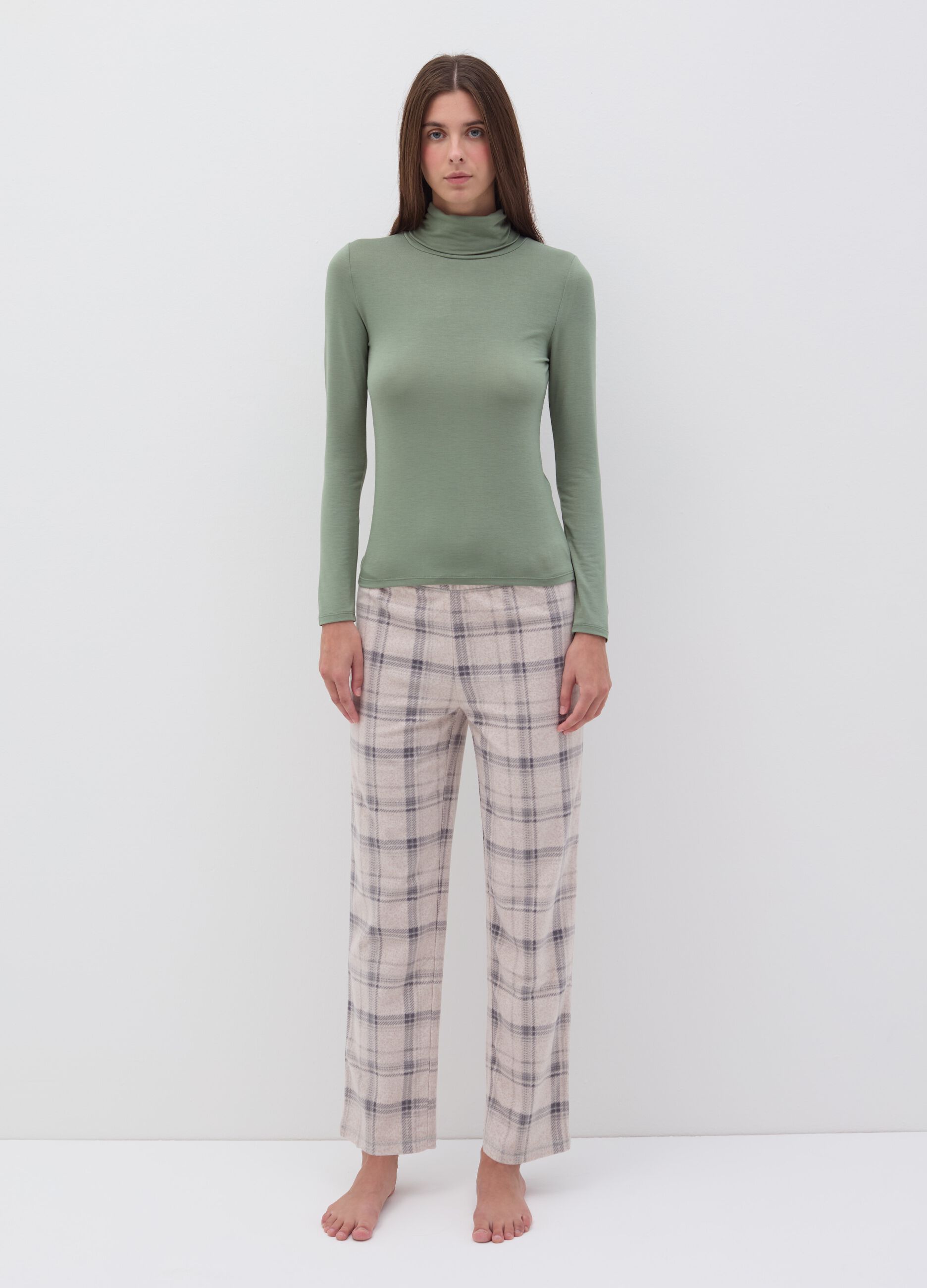 OVS T-shirt intima a maniche lunghe in modal stretch