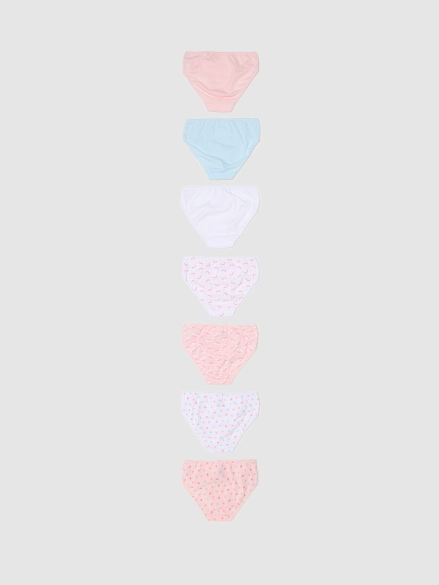 Seven-pack briefs in cotton with bow_1