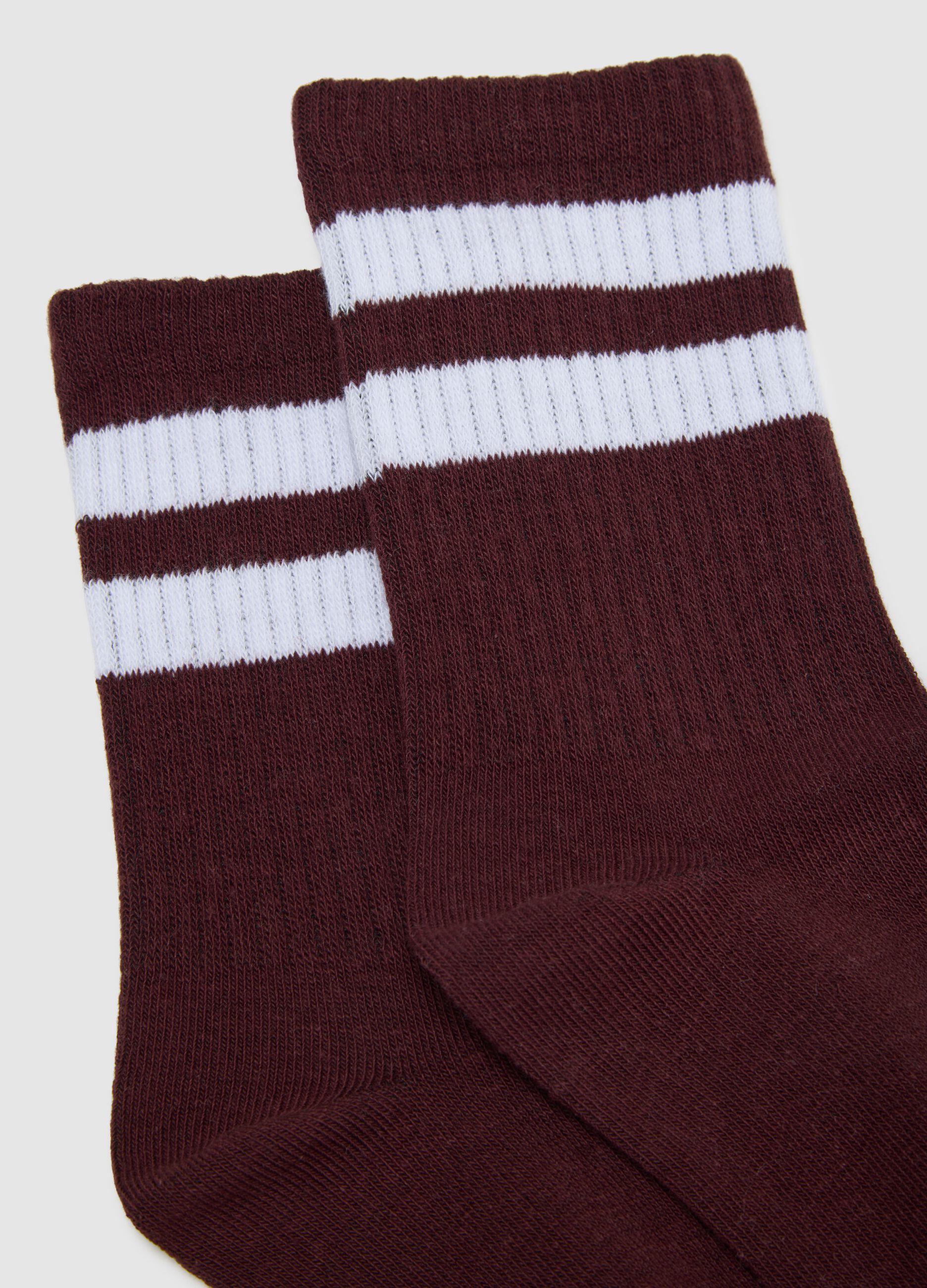 Set tripack calzini in cotone multicolor elasticizzati