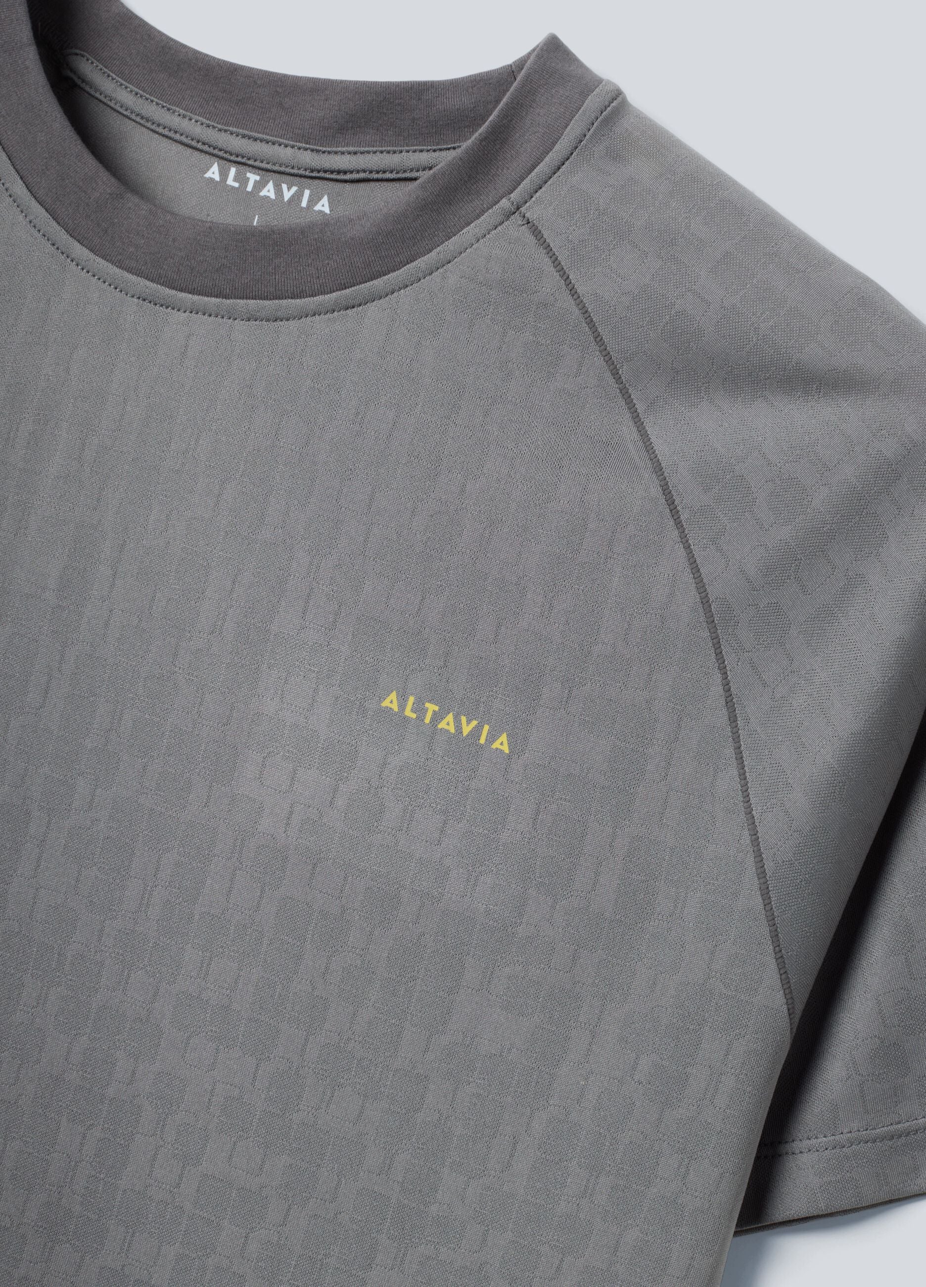 ALTAVIA COURT grey technical sports T-shirt