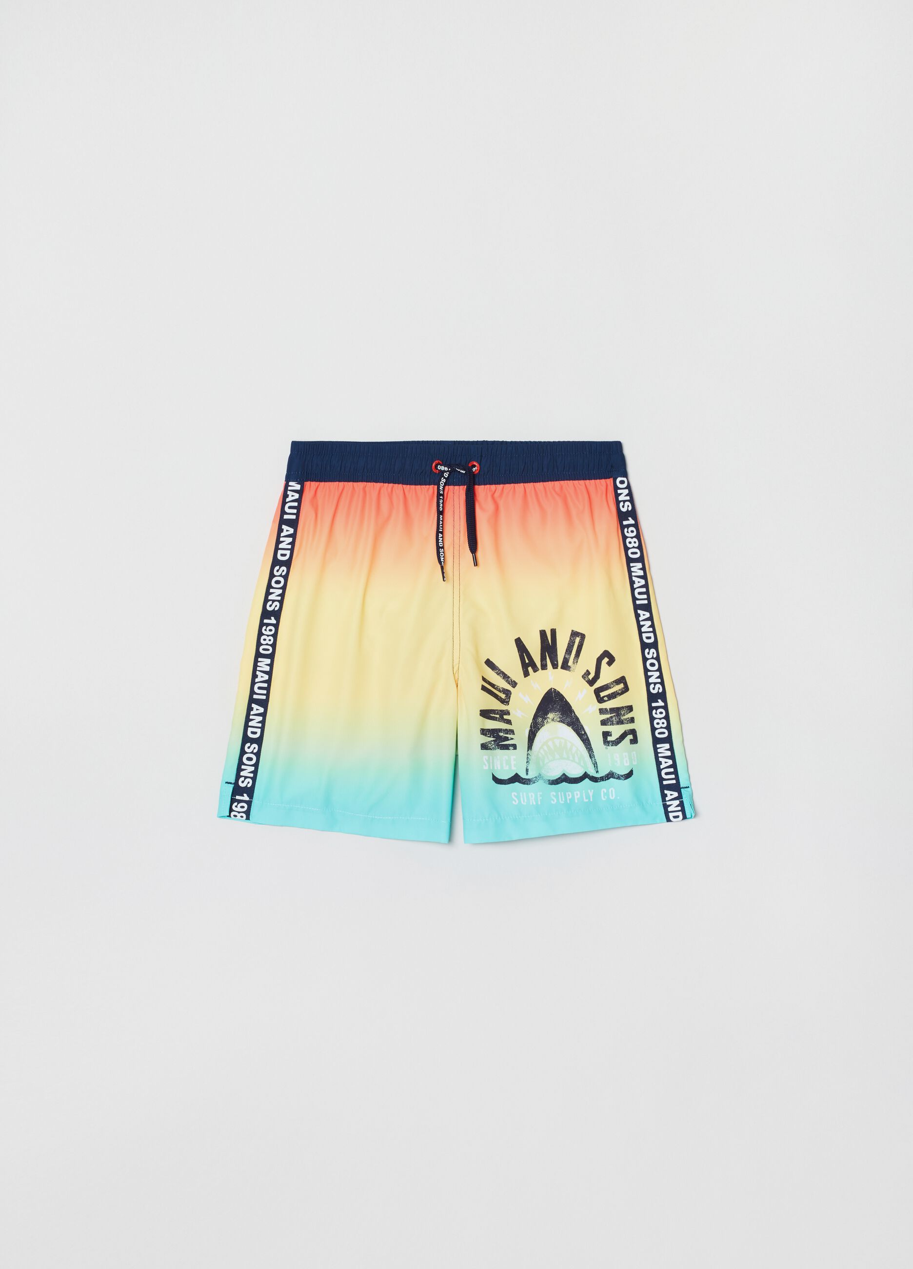 Costume boxer con stampa Maui and Sons_0