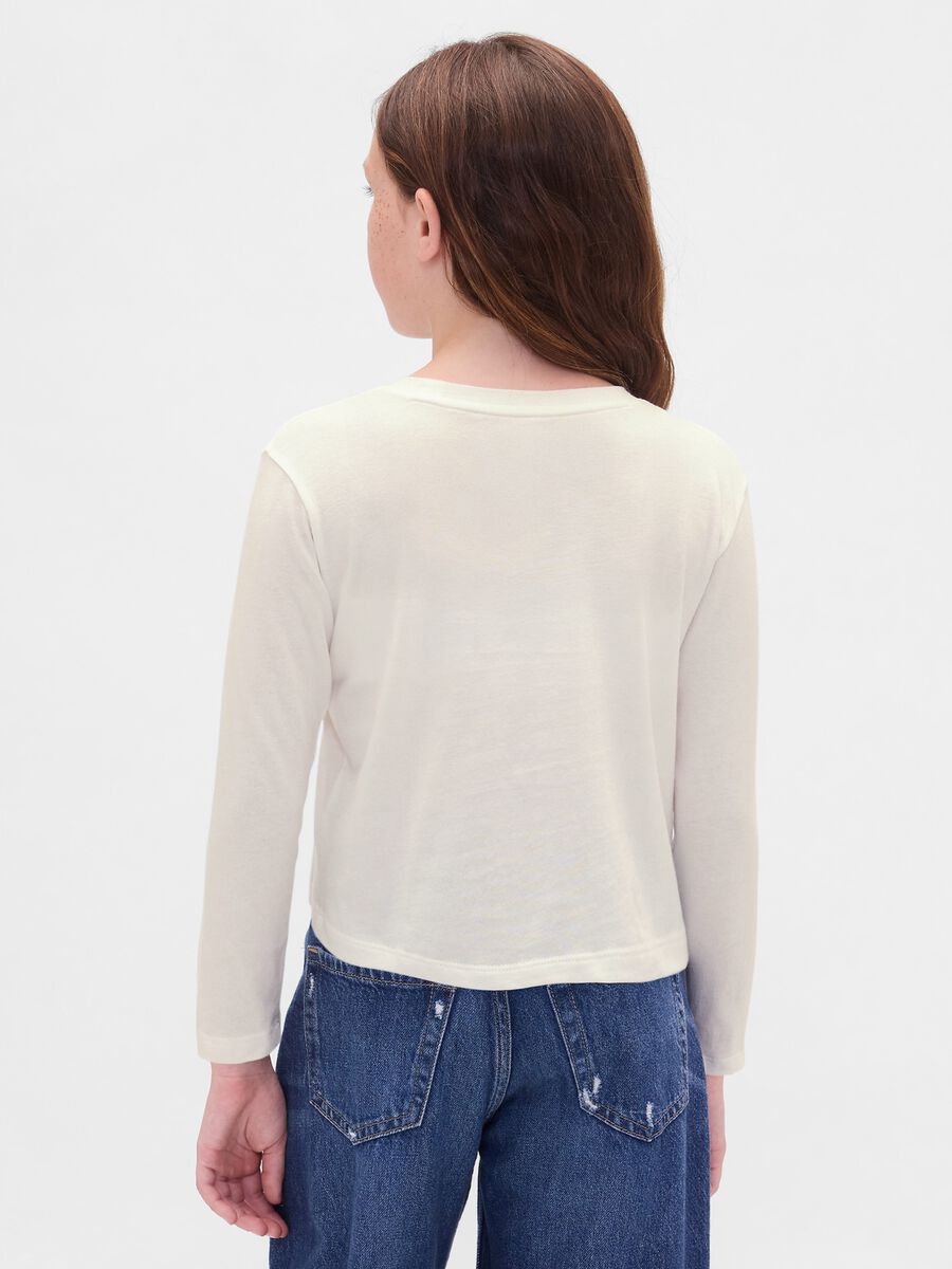 White long-sleeve t-shirt with prints_1