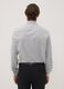 Grey pure cotton twill shirt, regular fit_3