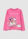 Long-sleeved T-shirt with Minnie Mouse print_0