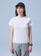 T-shirt tecnica bianca in tessuto elasticizzato ALTAVIA SAILING_1