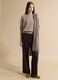 Beige pure cashmere scarf_3