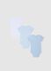 Kids' multicolour pure cotton bodysuit tripack_1