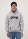 Grey cotton-blend hoodie with Jeep print, relaxed fit_2