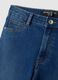 Blue denim bootcut jeans_5