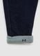 Baby Girls' Blue Cotton Blend Regular Fit Trousers with Bows_3